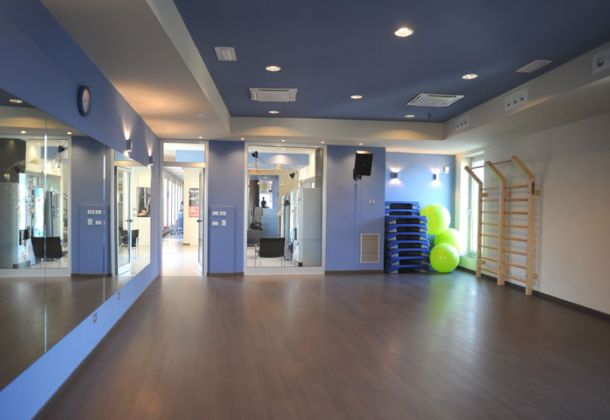 la sala aerobica