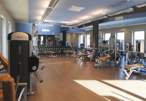 la sala attrezzi